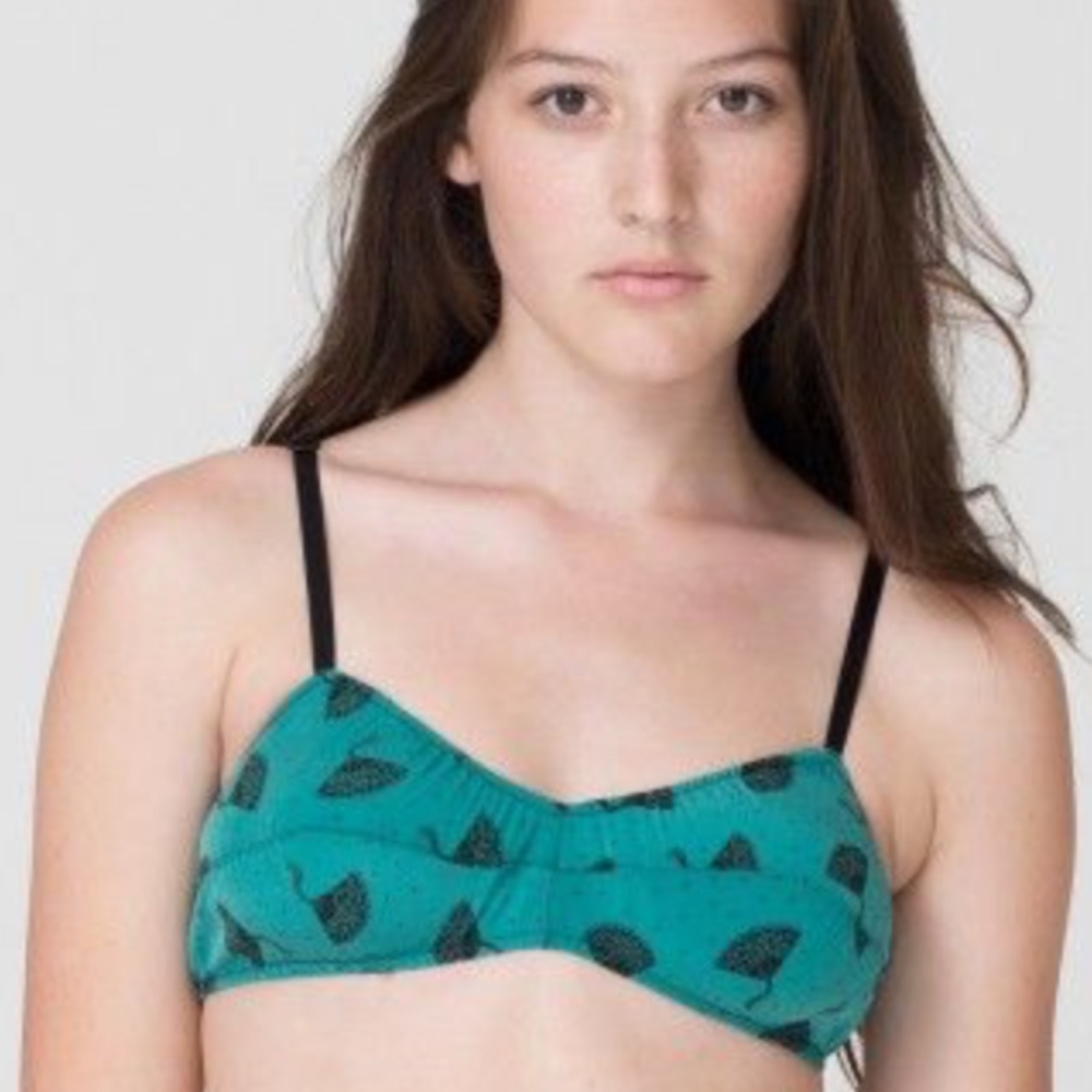 American Apparel Vintage Cali Select Fan Bra
